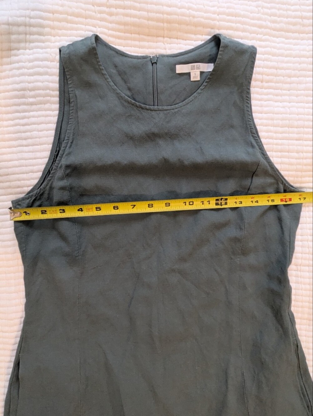 Uniqlo Mini Linen Blend Dress - Picture 3 of 7